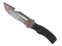 ★ Survival Knife Rust Coat